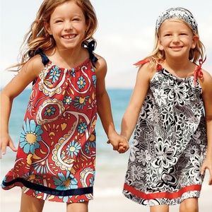 Hanna Anderson 100% cotton pillowcase hearts ♥️ floral dress